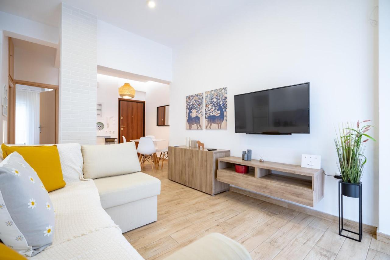 Athens Central Train St. Flat For 4 Pers By Mps Atenas Exterior foto